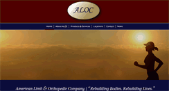 Desktop Screenshot of americanlimb.com